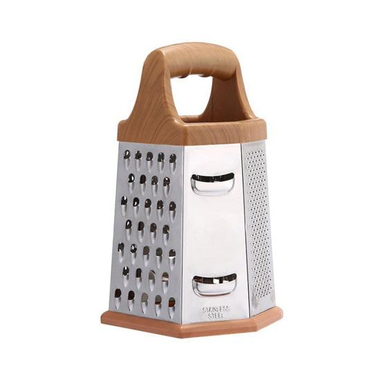 Vegetable Peeler with Handle Uniform Cutting Multifunctional 6-side Tower-shaped Potato Cheese Grater Vegetable Slicer Home Supply