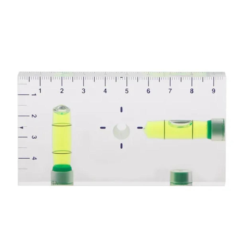 High Precision Transparent Two Direction Magnetic Level Bubble Mini Level MAS
