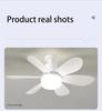 E27 Base Led Ceiling Fans Lights Bulb Ceiling Fan  with Light and Remote Control 3 Colors 3 Speeds 42/52cm for Bedroom Dimmable