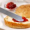 Small cup cake cream trowel baking tool stainless steel integrated round head ejector knife pastry round head design