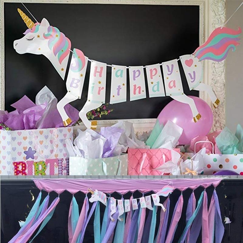 1 комплект симпатичных баннеров «сделай сам» с днем рождения, праздничные атрибуты, украшения с блестками для детского душа