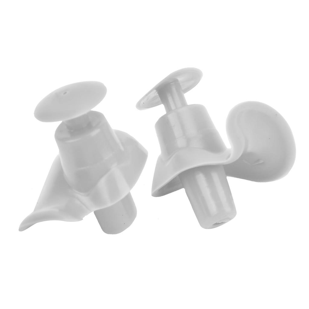 Silicone Waterproof DustProof Spiral Earplug for Children and Adults Swimming Accessory(Greyish