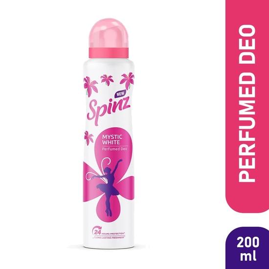 Дезодорант Spinz Mystic White для женщин|Свежий аромат лилии|200 мл