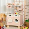 Wooden Playhouse Fantasy Kitchen Educational Parent-Child Interactive Toys