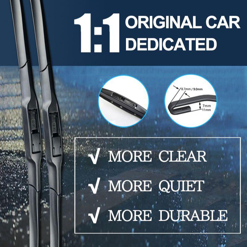 Автомобильные передние щетки стеклоочистителя для Jeep Grand Cherokee 5th WL 2022 2023, аксессуары для очистки лобового стекла, окна