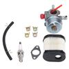 Замена карбюратора и свечи зажигания для 20016 20017 20018 6.75 Комплект карбюратора для газонокосилки