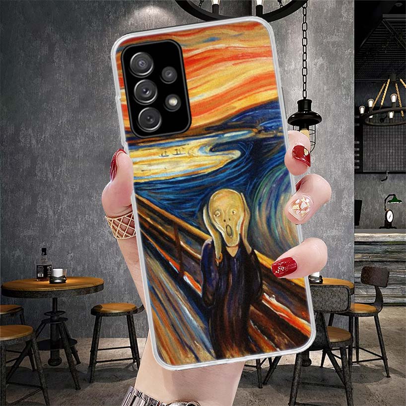 Масляная живопись Ван Гога Мягкий чехол для телефона Samsung Galaxy S22 S23 S24 S25 Edge S26 Ultra S20 FE S21 Plus + Fundas Coque Galax