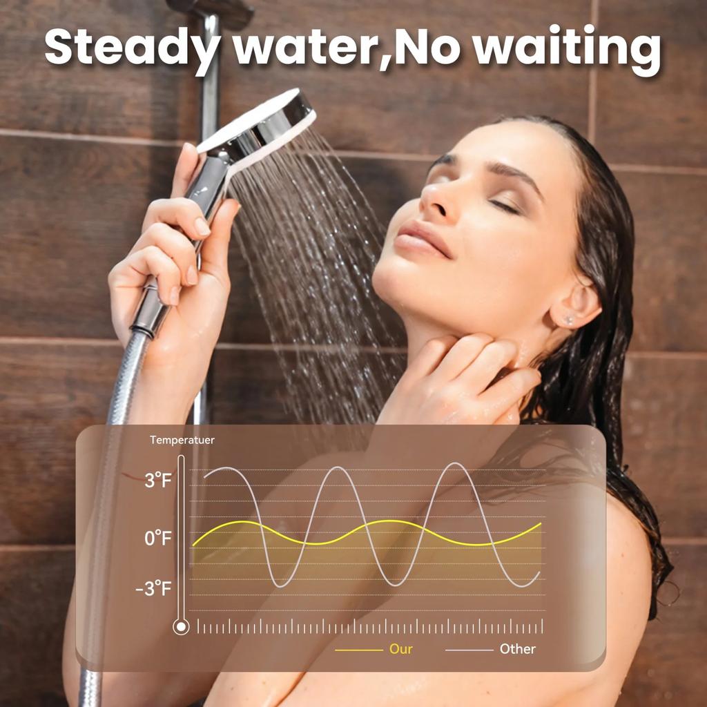 SIHAO Газовый водонагреватель 6л 8л 10л 12л 16л 18л Газовый водонагреватель Без накопительный Нержавеющая сталь Котел Наружный Кемпинг Прибор