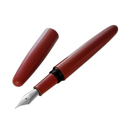 Перьевая ручка WANCHER Dream Перьевая ручка DREAM PEN Makoto Ebonite Sand Red в форме сигары (М Средний)
