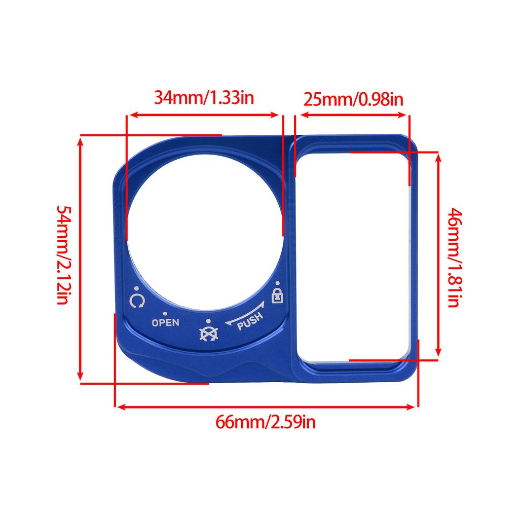 Motorcycle Lgnition Switch Cover For Honda PCX160 PCX125 PCX SH125 NS125LA Electric Door Lock Cover Protection Modification Part