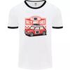 Rallye Monte Carlo Mini Rally Car Mens Ringer T-Shirt