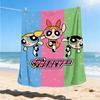 1pc Powerpuff Girls Outdoor Flannel Throw Blanket Soft, Lightweight & Warm