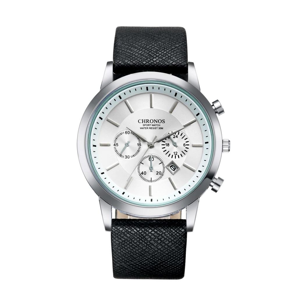 Брендовые часы CHRONOS, мужские часы, лучшие роскошные мужские часы, спортивные часы с автоматической датой