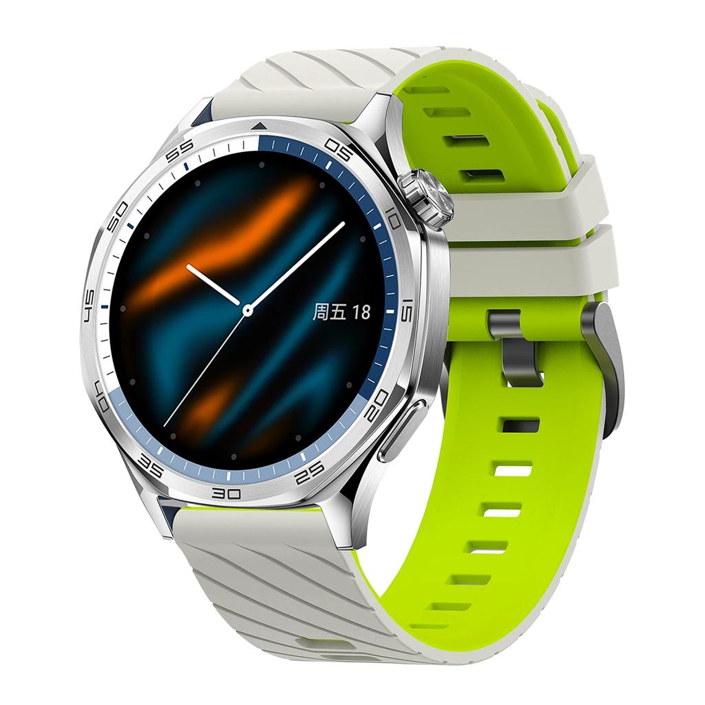 Сменный ремешок 22 мм для Amazfit Balance/GTR 4 3 2, силиконовый ремешок для часов Amazfit Bip 6 5/ Stratos 3 2 2S, регулируемый ремешок-браслет.