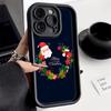 N108 Happy New Year Christmas Desig Soft Angel Eyes Phone Cases for Samsung S23 S24 Ultra S21FE A54 A34 A13 A14 A06 A24 Realme12 OPPO Shockproof Cover