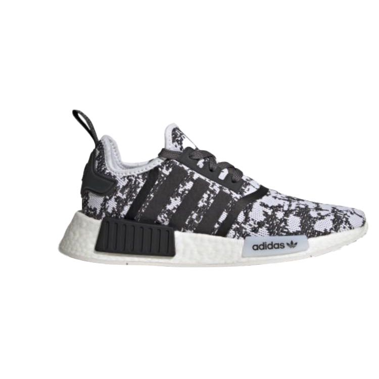adidas NMD_R1 Серый Карбон Цифровой Камуфляж Женские Кроссовки Серо-Пять Облачно-Белый IE9613