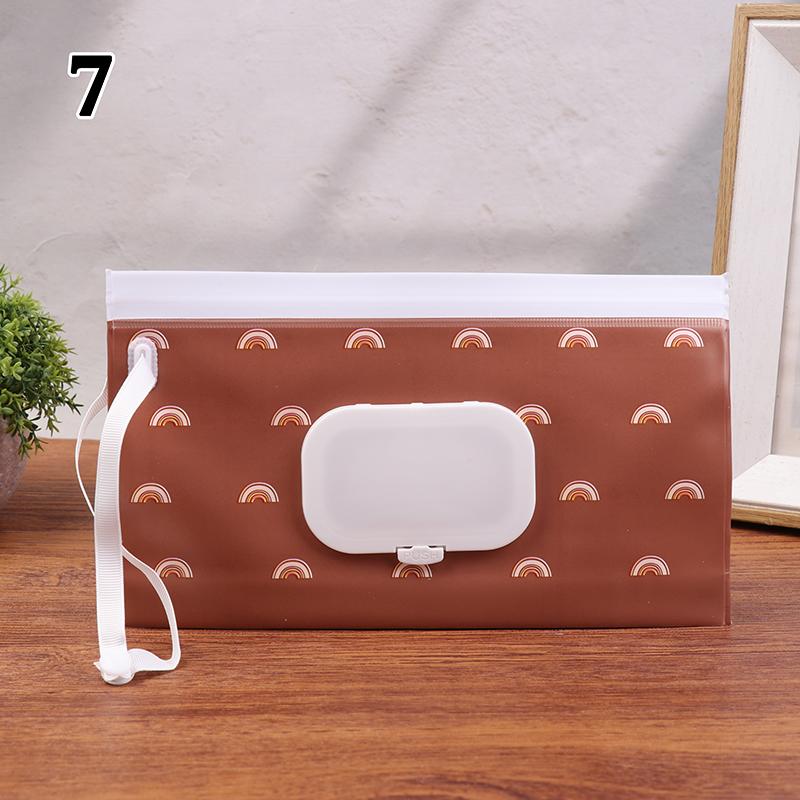 1 шт. Ева Портативная коробка для салфеток на кнопках Сумка для влажных салфеток Крышка-клапан Косметичка Уличные полезные аксессуары для детской коляски