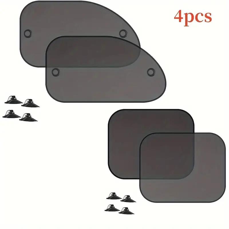 2/4PCS Car Window Sunshade Cover Block For Kids Car Side Window Shade Cling Sunshades Sun Shade Cover Visor Shield Screen Hot