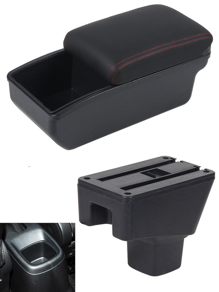 Подходит для Suzuki SX4. Подлокотник центральной консоли, отделение для хранения вещей. Ящик для подлокотника автомобиля. Модифицированные аксессуары.