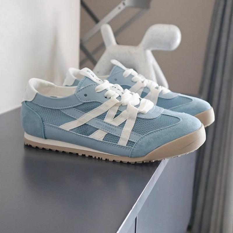 Женские сетчатые весенне-летние сетчатые дышащие повседневные кеды для скейтборда тонкие розовые