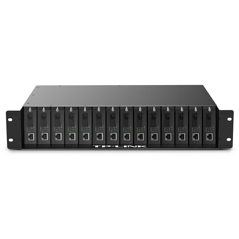 TP-LINK 14-Slot Fiber Media Converter Rack Chassis