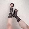 Mesh Transparent Calf Socks For Women, Light And Cold In Summer, Stepping On Feet, Piling Socks Miu Horse Oil Sunscreen Leg Covers