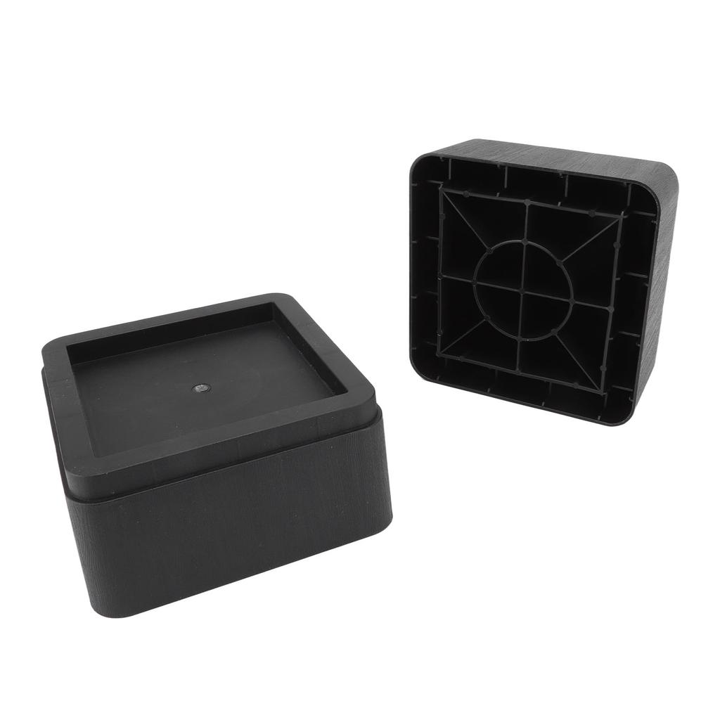 4-piece furniture riser, plastic riser pads, furniture riser by 2 inches for sofa, bed, table, robust and design for home and