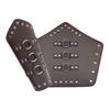 Knight Gauntlet Vintage Wrist Bracers with Rivet Decor Adult Cycling Wrist Guard Cosplay Halloween Supplies