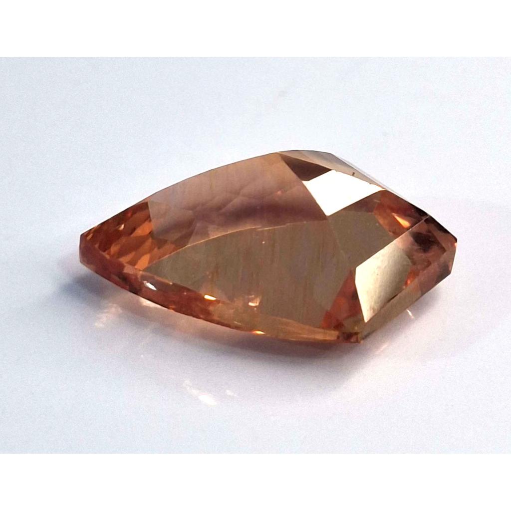 Beautiful Padparadscha Sapphire Natural Fancy Cut 20-22 Ct Certified Gemstone