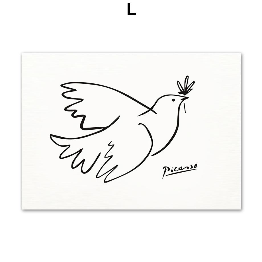 Абстрактные Пикассо Матисс Ван Гог Япония настенные художественные принты холст живопись эклектичный плакат на скандинавскую тему настенные панно Декор в гостиную