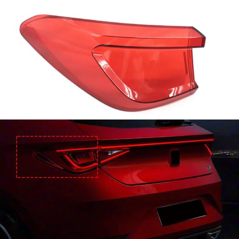 Outside Tail Lamp Cover Taillight Shell Rear Light Housing Replace Plexiglass Lamlpshade Lampcover For Seat Leon