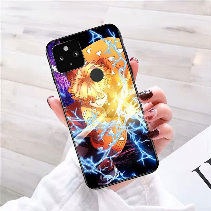 Чехол для телефона Demon Slayer Agatsuma Zenitsu Anime для Google Pixel 7 Pro 7 6A 6 Pro 5A 4A 3A Pixel 4 XL Pixel 5 6 4 3 XL 3A XL 2 XL