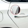 6M Car Door Chrome Moulding Edge Scratch Protection Strip Bumper Anti-collision Strip DIY Silver PVC Molding Decorative Strip