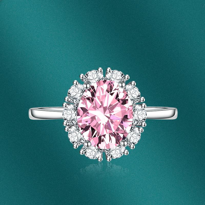 Sace Gems Классическое кольцо из медного сплава с цирконом, женские ювелирные изделия, свадебный подарок для вечеринки