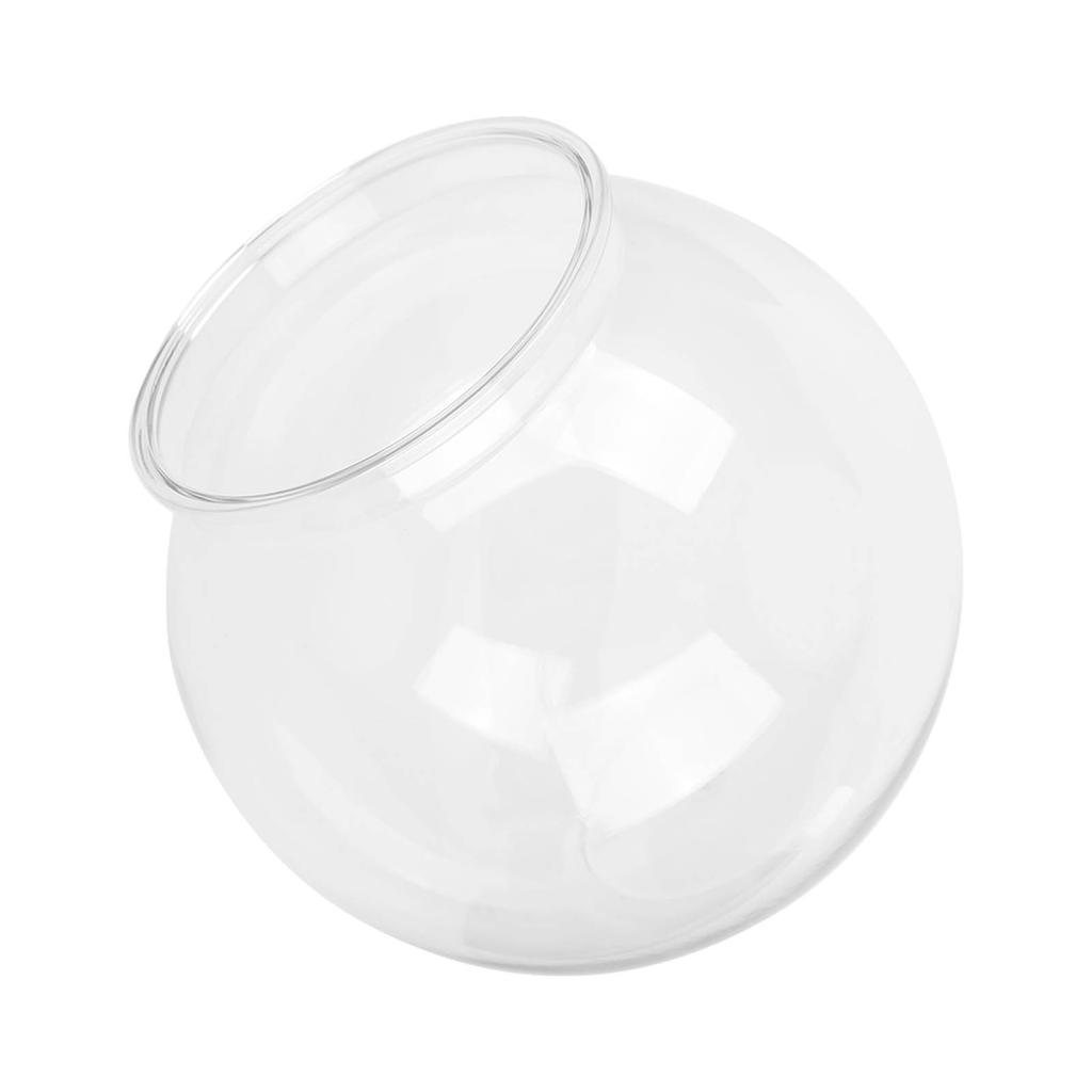 Сверхпрочный пластиковый круглый аквариум в стиле чаши, ударопрочный многоцелевой небольшой круглый аквариум для стола