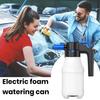 1.5L Electric Foam Sprayer High Pressure Car Wash Water Can 30min Continue Using Wide-angle Spray Nozzle Motorcycle Vehicle Cleaning Foam Maker