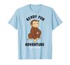 Curious George Ready for Adventure George Smiling T-Shirt