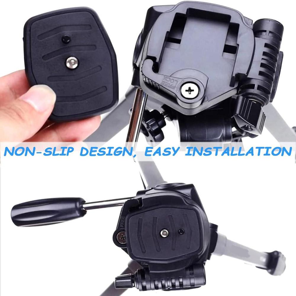 2 шт. быстросъемная площадка для штатива цифровой камеры, адаптер с винтом, крепление