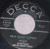 7-дюймовая пластинка REX ALLEN VICTOR YOUNG HIS SINGI Im A Young Cowboy 929729 Decca 1956 US CountryFolk Б/у