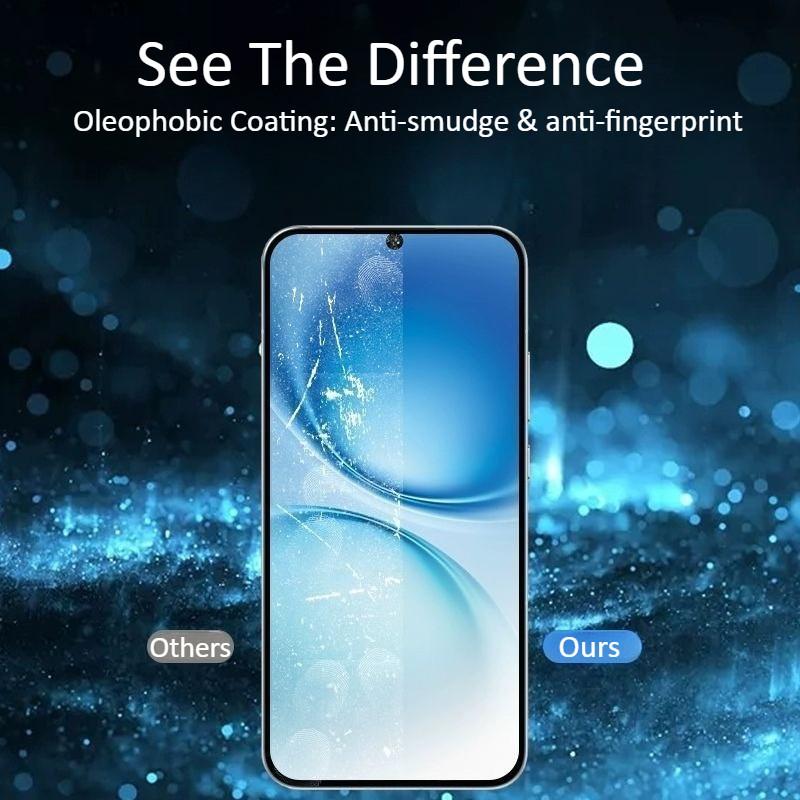 Для Vivo X200FE V60 S30 Pro Mini Прозрачное Матовое Матовое Защитное стекло с защитой от шпионажа Для Vivo x200fe v60 s30 s30pro mini Металлическое кольцо Пленка для объектива камеры