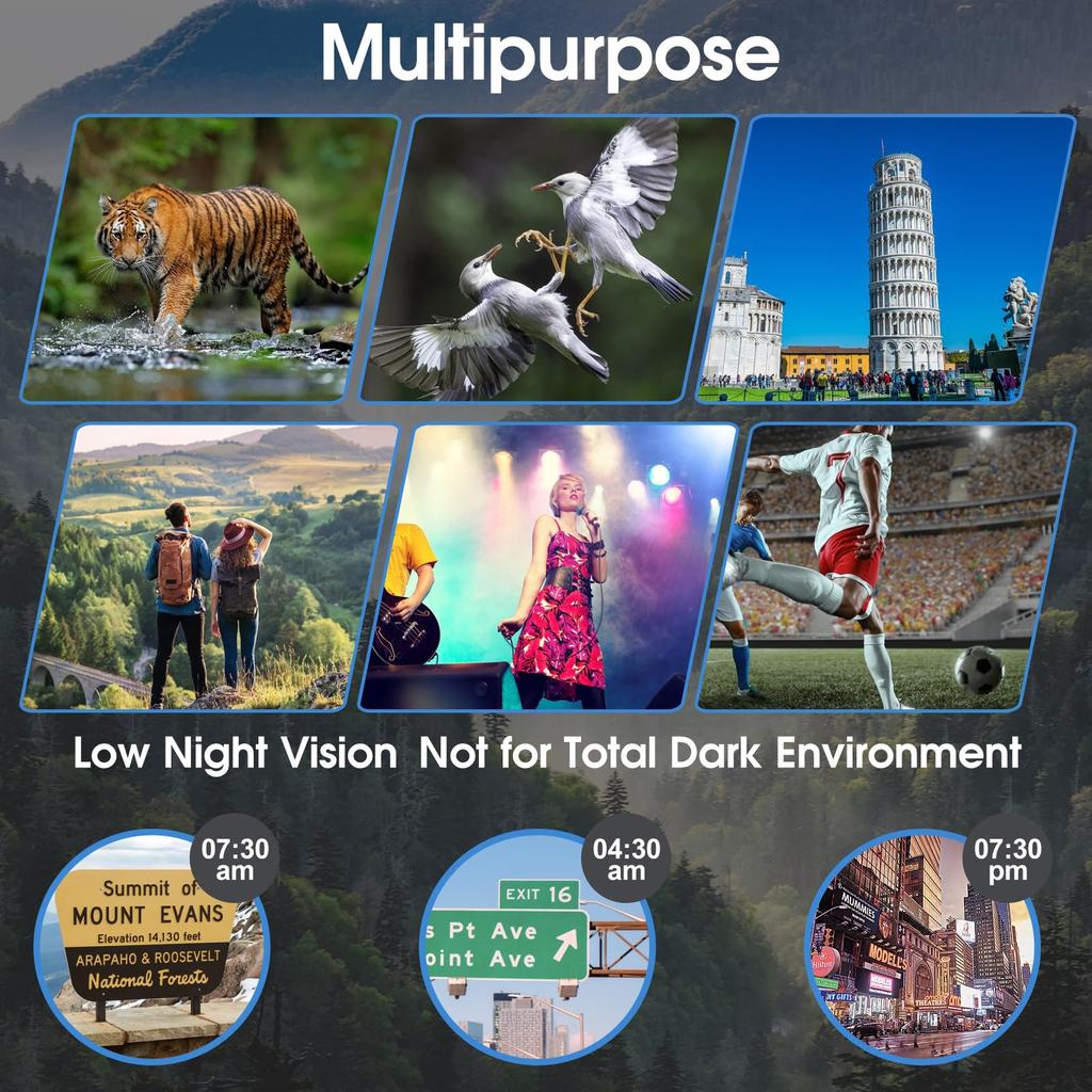 Бинокль ZZSTAR для телескопа Live 42MM с апертурой 12x и линзой Bak4, многослойной зеленой пленкой FMC с высоким коэффициентом пропускания, водонепроницаемым широким полем зрения