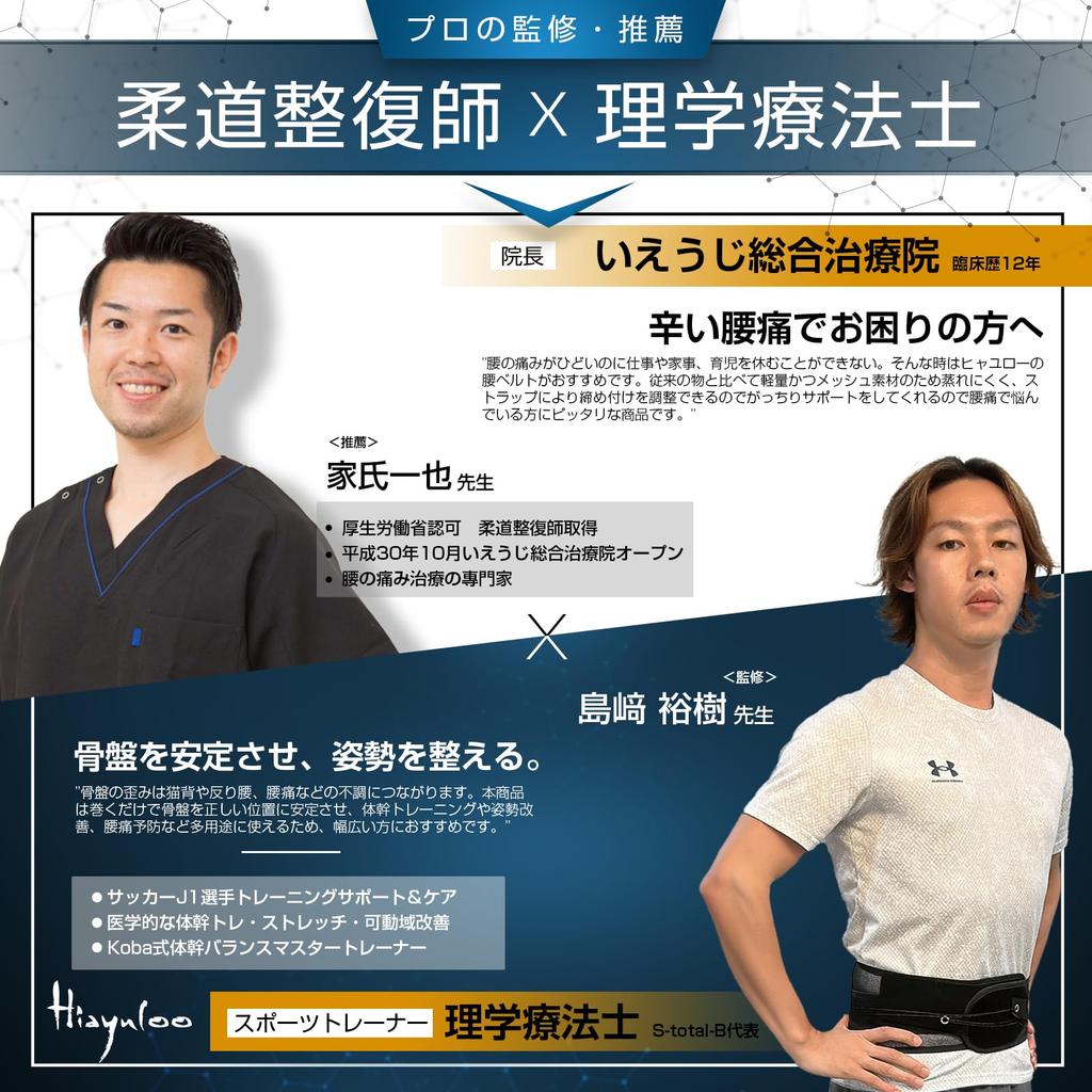 Design Award Поддержка талии Пояс для талии Hyayurou Пояс для таза Пояс для поддержки таза Коррекция осанки Коррекция таза Пояс для мышц спины Hunchback