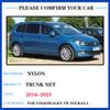 Trunk Net For Volkswagen VW Touran 5T L 2016~2024 2017 2018 2020 2024 Car Rear Cargo Organiser Nylon Elastic Mesh Net Accessorie