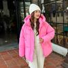 Women Jacket Winter Hooded Women's Cotton Coats Thickened Female Bread Clothes Comfortable and Youthful Outerwears