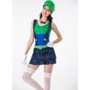 Halloween Costumes, Game Uniforms, Women's Super Mario Suits, Sexy Mali Costumes