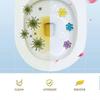 6 Pcs Toilet Cleaner Flower Flower Aromatic Toilet Gel Toilet Deodorant Cleaner Toilet Fragrance Household Aromatic Cleaning