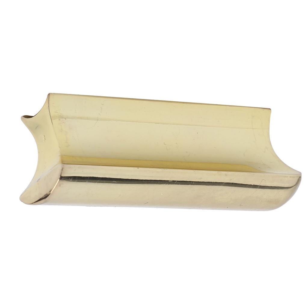 Гитарный слайдер палочки медиаторы нержавеющая сталь металл антикоррозийный твердый инструмент аксессуары(Золото )