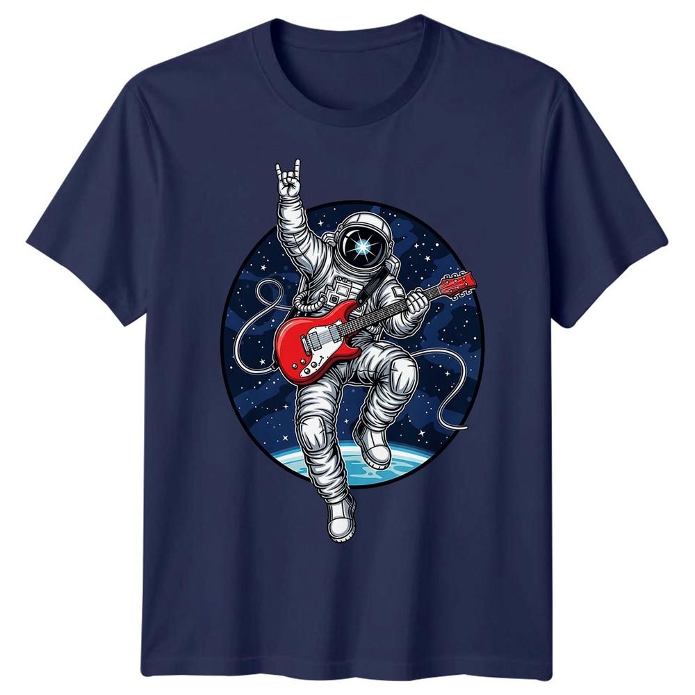 Astronaut Rock Music Space Unisexs TShirt Unisexs Tee Graphic Unisex Tee