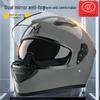 Полностью закрытый шлем для электромобиля, сертифицированный 3C - Зимний, с защитой от запотевания, теплый, универсальный для мужчин и женщин, безопасность при езде на велосипеде