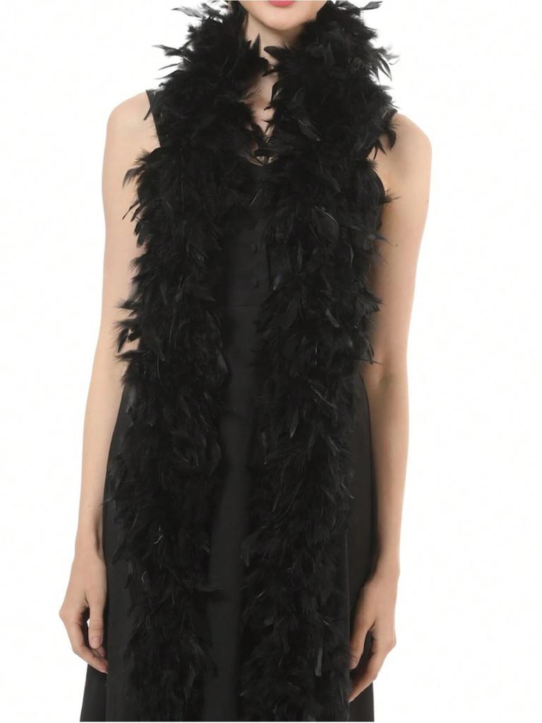 DIY Pink Turkey Feather Boa 2 Meter 40g 60g 90g Fluffy Chandelle Feathers for Carnival Party Dress Clothes Costume Scarf Shawl